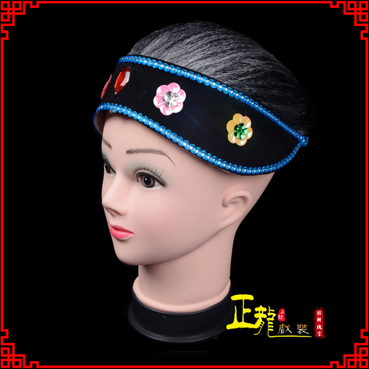 宁波老旦媒婆穷老太婆假发套 老旦头套