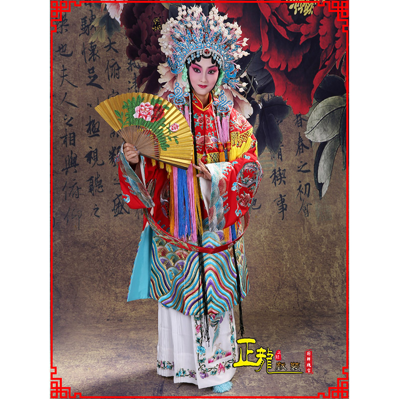 宁波凤袍杨贵妃贵妃醉酒 软绉团凤女蟒